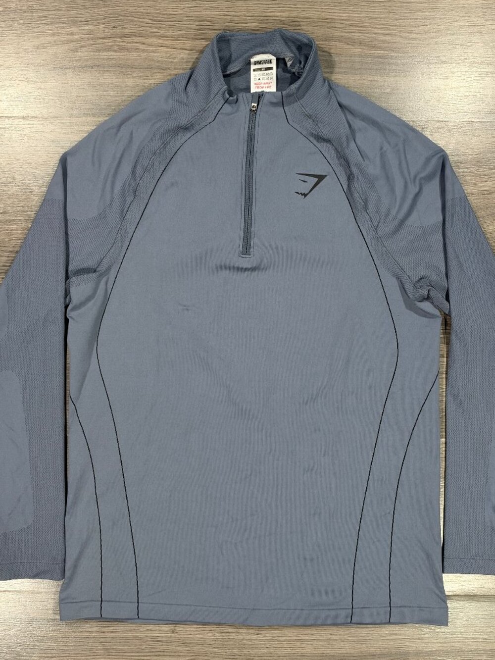 Gymshark Men's Apex Seamless 1/4 Zip - Grey